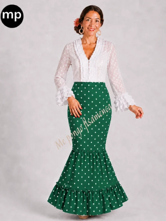 traje canastero de flamenca