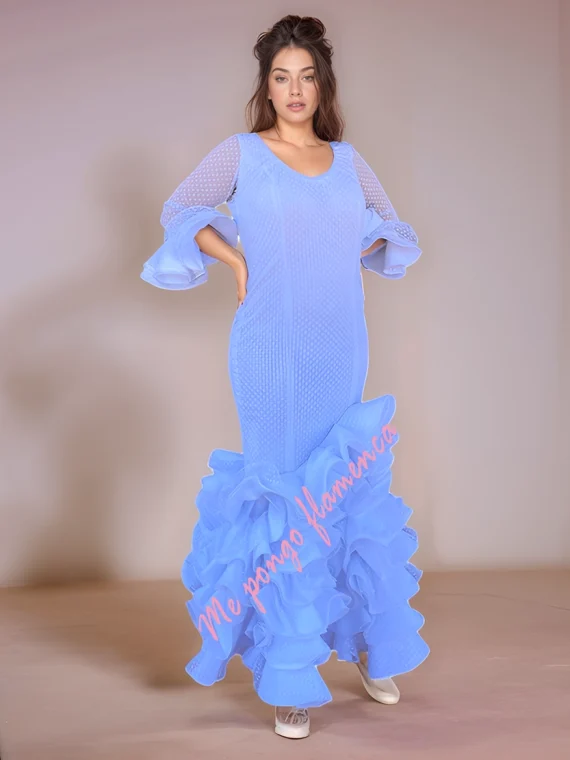 Vestido flamenca mujer