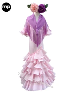vestido flamenca talla 14