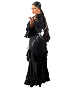 camisa flamenca encaje