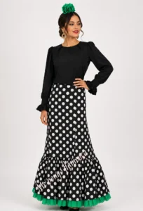 faldas canasteras flamencas