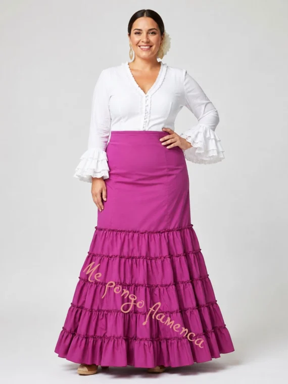 traje canastero de flamenca