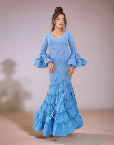 vestido flamenca canastero