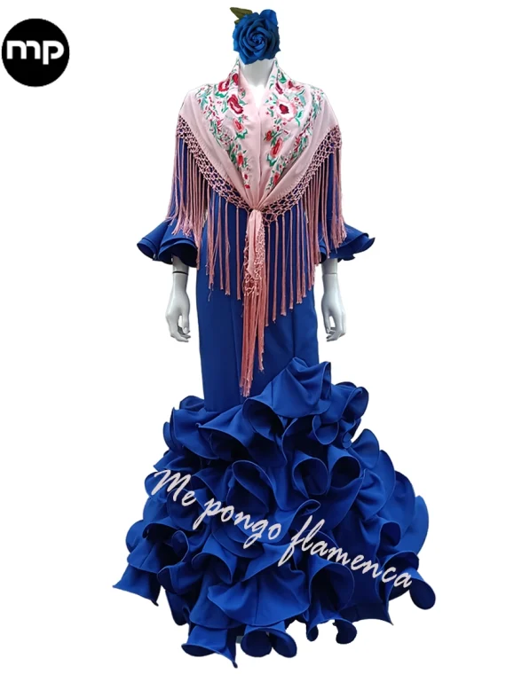 vestido-de-flamenca-azul