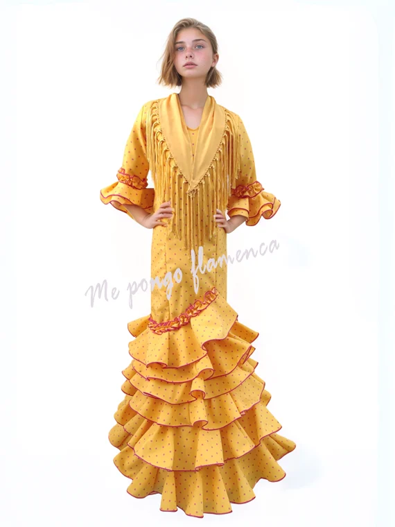 trajes de flamenca niñas 2023