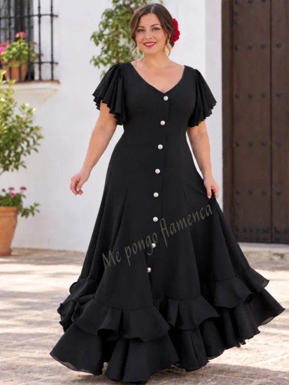 Vestido flamenca canastero