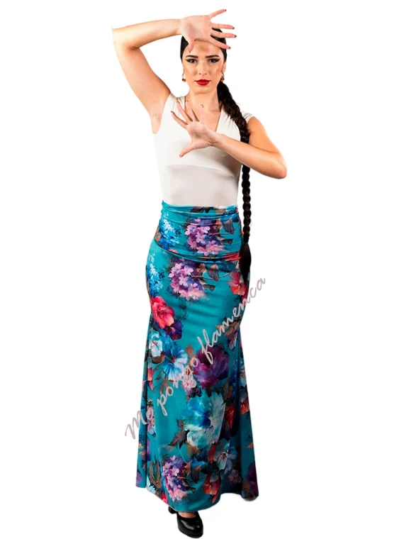falda baile flamenco mujer