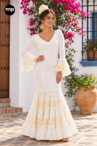traje canastero de flamenca