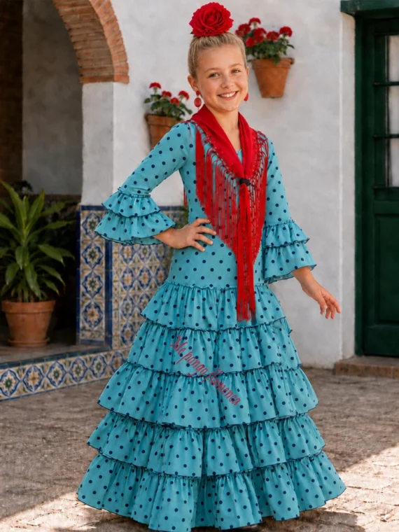 Trajes canasteros niña