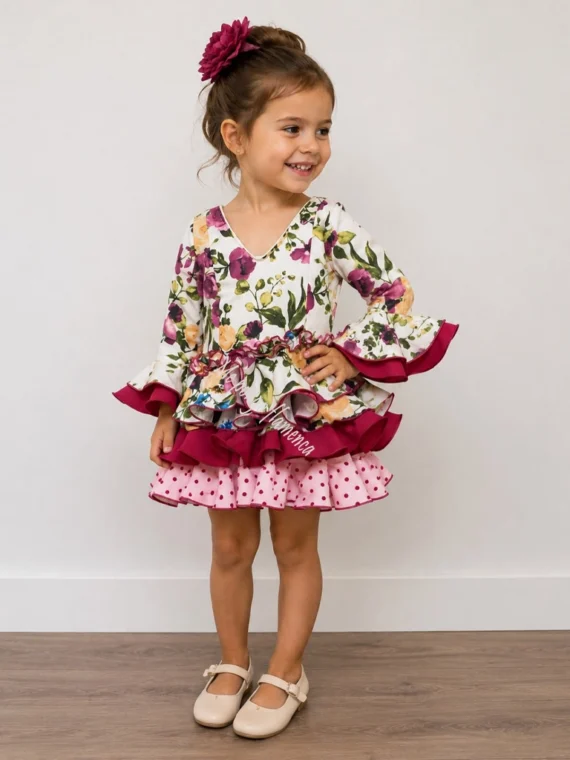 Vestidos flamenca niña Mojácar