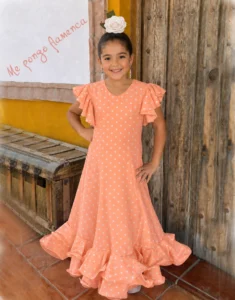 vestido gitana niña largo