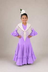 vestido-de-flamenca-niña-lila