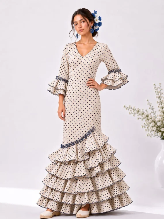 traje-de-flamenca-niña-beige-2026