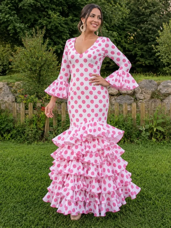 traje canastero de flamenca
