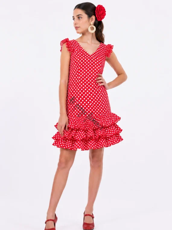 traje canastero de flamenca